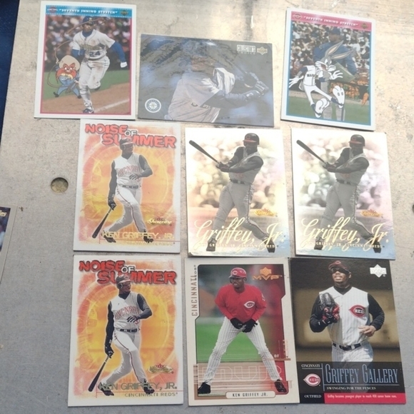 Ken Griffey Jr. Baseball Card Collection - Picture 1 of 3